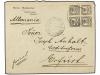 ✉ ESPAÑA. Ed. 241 (5), 246, 215 (2). 1905. PUERTO DE LA OROT