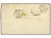 ✉ MARRUECOS. 1886 (4-Abril). RABAT a FRANCIA. Circulada sin 