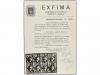 ° ESPAÑA. Ed. 6 (8). 6 cuartos negro. Bloque de ocho. MAGNÍF