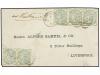 ✉ GIBRALTAR. 1882. GIBRALTAR to LIVERPOOL. Envelope franked 
