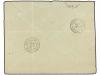 ✉ ESPAÑA. Ed. 204. 1888. BARCELONA a FRANCIA. 25 cts. gris, 
