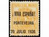 * ESPAÑA E. LOCALES PATRIOTICAS: PONTEVEDRA. Ed. 6A, 7A, 9A,