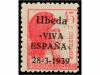 * ESPAÑA E. LOCALES PATRIOTICAS: UBEDA. Ed. 1/2. SERIE COMPL