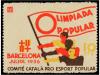 ESPAÑA GUERRA CIVIL. OLIMPIADA POPULAR. BARCELONA. 10 cts. T