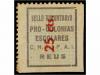 ESPAÑA GUERRA CIVIL. REUS. PRO-COLONIAS ESCOLARES. 25 cts. r
