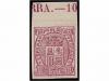 (*) ESPAÑA. Ed. 154/55p. 5 cts. y 10 cts. SIN DENTAR, al dor