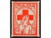 ESPAÑA GUERRA CIVIL. CRUZ ROJA ESPAÑOLA. 5 cts., 10 cts. y 2