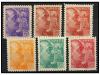 ** ESPAÑA. Ed. 868/73cc, cca, ccb. CAMBIOS DE COLOR. Seis se