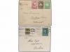 ✉ ESPAÑA. Ed. 636/54. 1931. Conjunto de 10 cartas con divers