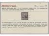 * ITALIA. 1890-91. 20 cts. s. 50 cts. lila. FALTA GRAN PARTE