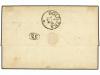 ¿ ITALIA. 1898. BOLOGNA correo interior. 10 cts. rojo bisect