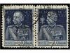 ° ITALIA. Sa. 190d. 1925. 1 lira azul. Pareja horizontal, un