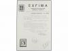 * ESPAÑA: TELEGRAFOS. Ed. 26, 28. 100 mils. azul y 1 Esc. 60