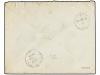 ✉ ARGENTINA. 1892. BUENOS AIRES a USA. 2 ctvos. verde, 5 ctv