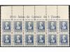 ** ESPAÑA. Ed. 855/60. SERIE COMPLETA en bloques de doce, bo