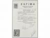 (*) ESPAÑA. Ed. 11. 10 reales verde. PIEZA DE LUJO. Cert. EX