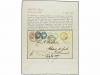 ✉ LEVANTE: CORREO AUSTRIACO. 1867. CONSTANTINOPLE to CHAUX-D