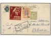 ✉ ESPAÑA GUERRA CIVIL. 1938. Tarjeta Postal de S.R.I. circul