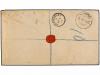 ✉ UGANDA. 1902. ENTEBBE to ENGLAND. Registered envelope fran