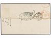 ✉ JAPON. 1876. YOKOHAMA to LYON. Letter sheet franked with 1