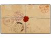 ✉ BORNEO. 1905. SANDAKAN to U.S.A. Registered cover franked 