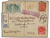 ✉ CAIMANES. 1913. GRAN CAYMAN to U.S.A. 1 d. postal stationa