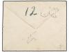 ✉ LIBERIA. 1882. MONROVIA to U.S.A. Envelope franked with 2 