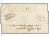 ✉ NORUEGA. 1865. BERGEN to BREMEN. Complete cover franked wi