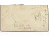 ✉ PRINCIPE EDUARDO. Sc. 5a (2), 7. 1869. Registered cover to