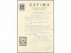 (*) ESPAÑA. Ed. 186. 1 pta. gris. PIEZA DE LUJO. Cert. CEM y