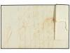 ✉ ESPAÑA. Ed. 1. 1850. LORCA a BARCELONA. 6 cuartos negro, m