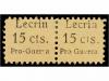 ESPAÑA GUERRA CIVIL. LECRÍN. 15 cts. negro. Pro Guerra. Pare