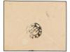 ✉ CUBA. 1896. SOBRE dirigido a MADRID con membrete EJÉRCITO 