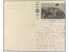 ✉ CUBA. 1896. LOS PALACIOS a ESPAÑA. Sobre con membrete EJÉR