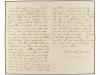 ✉ CUBA. 1896. LOS PALACIOS a ESPAÑA. Sobre con membrete EJÉR