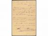 ✉ PUERTO RICO. Ed. 7. 1897. HUMACAO a VILLANUEVA y GELTRU (E