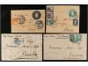 ✉ ARGENTINA. 1890-1925. Conjunto 24 cartas circuladas a ITAL