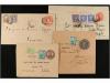 ✉ ARGENTINA. 1890-1925. Conjunto 24 cartas circuladas a ITAL