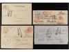 ✉ ARGENTINA. 1843-1878. Conjunto de 32 cartas circuladas a I