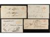✉ ARGENTINA. 1843-1878. Conjunto de 32 cartas circuladas a I