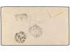 ✉ JAMAICA. Sg. 21, 22. 1895. KINGSTON to MODENA. 3d. olive g
