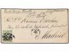 ✉ FILIPINAS. Ed. 20L. 1870. MANILA a MADRID. 1 real verde HA