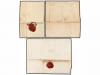 ✉ HOLANDA. 1689-94. LOT of three covers from DORDRECHT and O