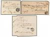 ✉ HOLANDA. 1689-1696. LOT of three covers from DEN HAAG to A