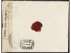 ✉ ETIOPIA. 1917. HARRAR a MADRID. 8 gu. verde y rojo. Carta 