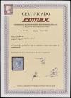 (*) ESPAÑA. Ed. 97. 25 mils. azul. PIEZA DE LUJO. Cert. COME