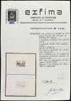 ** ESPAÑA. Ed. 838/39. HB. SIN DENTAR. LUJO. Cert. EXFIMA. C