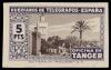 ** COLONIAS ESPAÑOLAS: TANGER. Ed. B 35s/40s. BENEFICENCIA. 