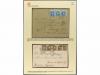 ✉ ESPAÑA. 1903-32. CUATRO cartas dirigidas a ARGENTINA, dos 