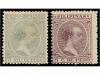 * FILIPINAS. Ed. 88/104. SERIE completa, centrajes habituale
